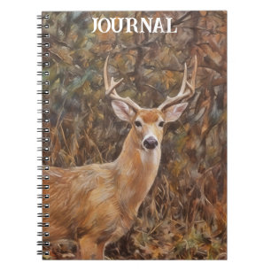 Buck Deer Art Personal Journal Notitieboek