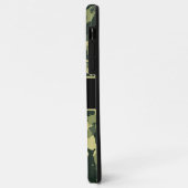 Buck Deer Hunting Green Camo Monogram Case-Mate iPhone Case (Achterkant/links)