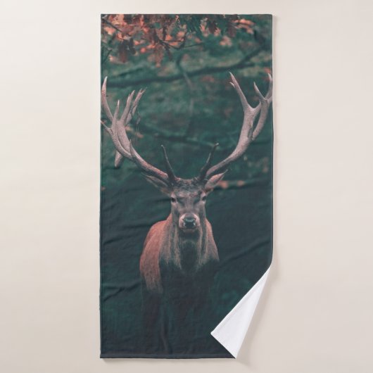 Buck Deer Wild Animal Badhanddoek (Badhanddoek)