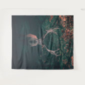 Buck Deer Wild Animal Wandkleed (Voorkant (horizontaal))