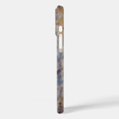 Buck Deer Wild Deer Art iPhone Case (Achterkant / Links)