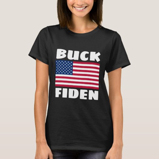 BUCK FIDEN grappig joe BIDEN T-SHIRT (Voorkant)