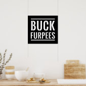 Buck Furpees Poster (Keuken)