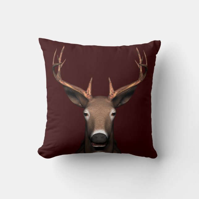 Buck Head Kussen (Voorkant)