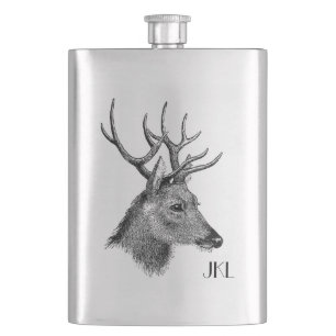 Buck Head met Monogram Flacon
