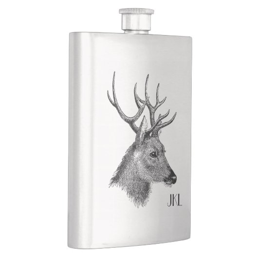 Buck Head met Monogram Flacon (Rechts)