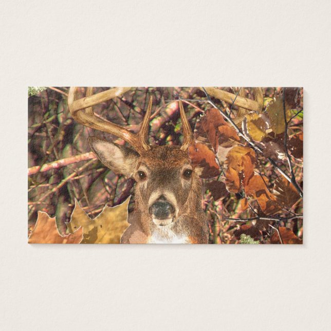 Buck in Camo White Tail Deer (Devant)
