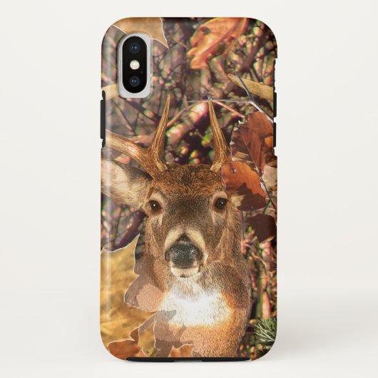 Buck in Camouflage White Tail Deer Case-Mate iPhone Case (Achterkant)