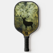 Buck in de Bossen Modern Monogram Pickleball Paddle (Voorkant)