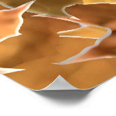 Buck in Herfst Camo White Tail Deer Poster (Hoek)