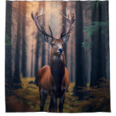 Buck in the Forest Douchegordijn (Voorkant)