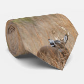 Buck in the Grass Stropdas (Opgerold)