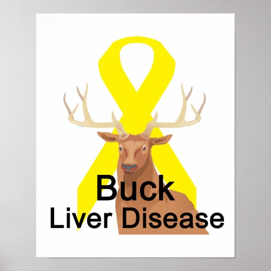 Buck Liver Disease Poster (Voorkant)