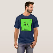 Buck Name Chemstry Element Periodic Table T-shirt (Voorkant volledig)