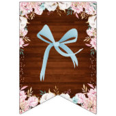 Buck of Doe? Baby shower onthullen Vlaggetjes (Eerste vlag)