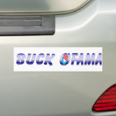 BUCK OFAMA B STICKER (Op auto)