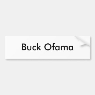 Buck Ofama Bumpersticker