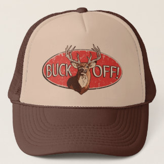 Buck Off by Mudge Studios Trucker Pet