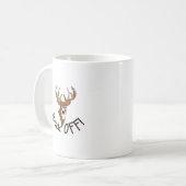 Buck off koffiemok (Voorkant links)