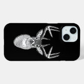 Buck on Black White Tail Deer Case-Mate iPhone Case (Achterkant (horizontaal))