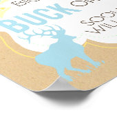 Buck or Doe Welcome Poster Genre Revevela Party (Coin)