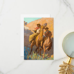 Buck Peters, Ranchman van Maynard Dixon Bedankkaart