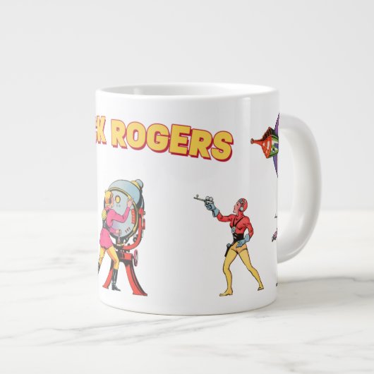 Buck Rogers 1930s Extra Grote Beker (Voorkant rechts)
