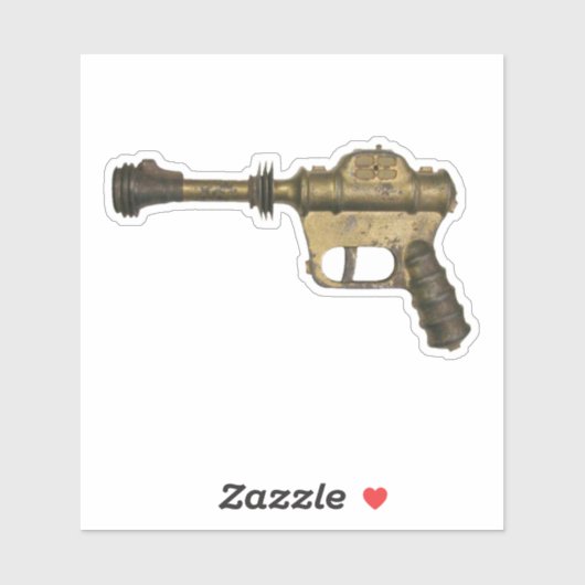 Buck Roger's desintegrator pistool Sticker (Vel)