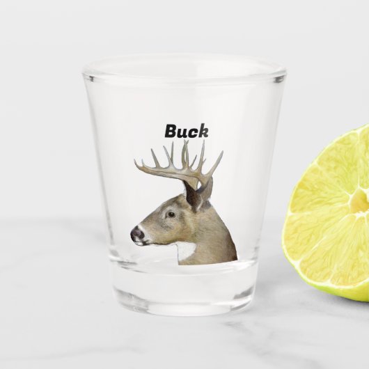 Buck Shot Glas (Voorkant)