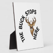 Buck Stops here Fotoplaat (Zijkant)