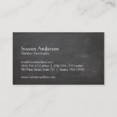 Buck Variatie Visitekaartje (Achterkant)