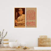 Buck Weaver White Sox Baseball 1912 Poster (Keuken)