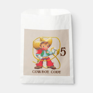 Buckaroo Cowboy Jongen Verjaardag Naam & leeftijd Bedankzakje