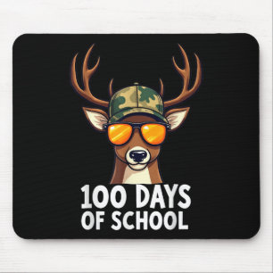Bucked100 dagen van school zijn hier herten jagen muismat