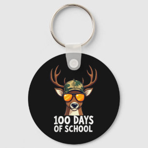 Bucked100 dagen van school zijn hier herten jagen sleutelhanger