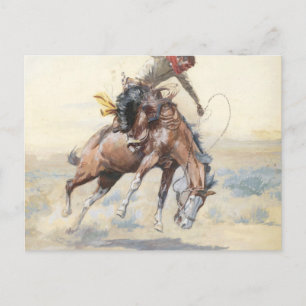 Bucker 1904 van Charles Marion Russell Briefkaart