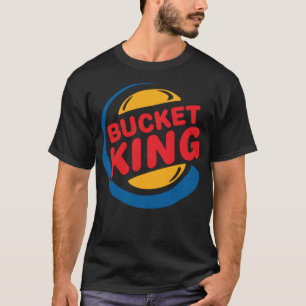 Bucket King Basketball Player Hoops Culture Funny T-shirt