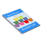 Bucket List-laptop Notitieboek (Rechterzijde)