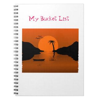 Bucket List-laptop Notitieboek