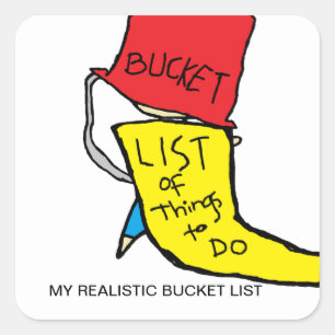 BUCKET LIST STICKERS