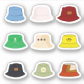 Bucket Pet Stickers (Voorkant)