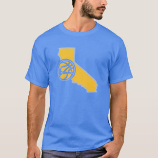 buckets le T-shirt de logo de cali d'or
