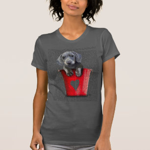 Buckets of Love Dachshund Puppy T-shirt