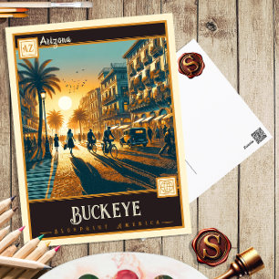 Buckeye, Arizona    BRIEFKAART