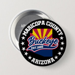 Buckeye, Arizona Ronde Button 7,6 Cm