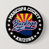Buckeye, Arizona Ronde Button 7,6 Cm (Voorkant)