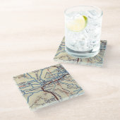 Buckeye AZ  Map Glazen Onderzetter (Schuin)