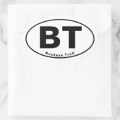 Buckeye Trail Oval Sticker (Tas)