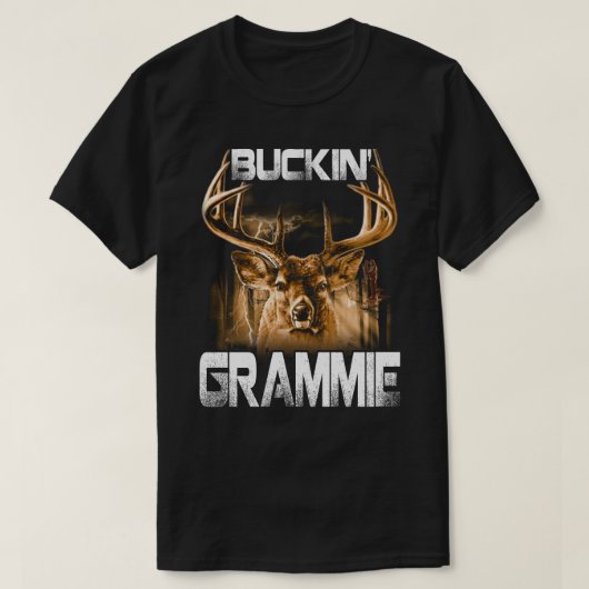 Buckin' grammie Deer Hunter T-shirt (Design voorkant)