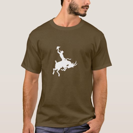 Bucking Bronco Billy Goat T-shirt (Voorkant)
